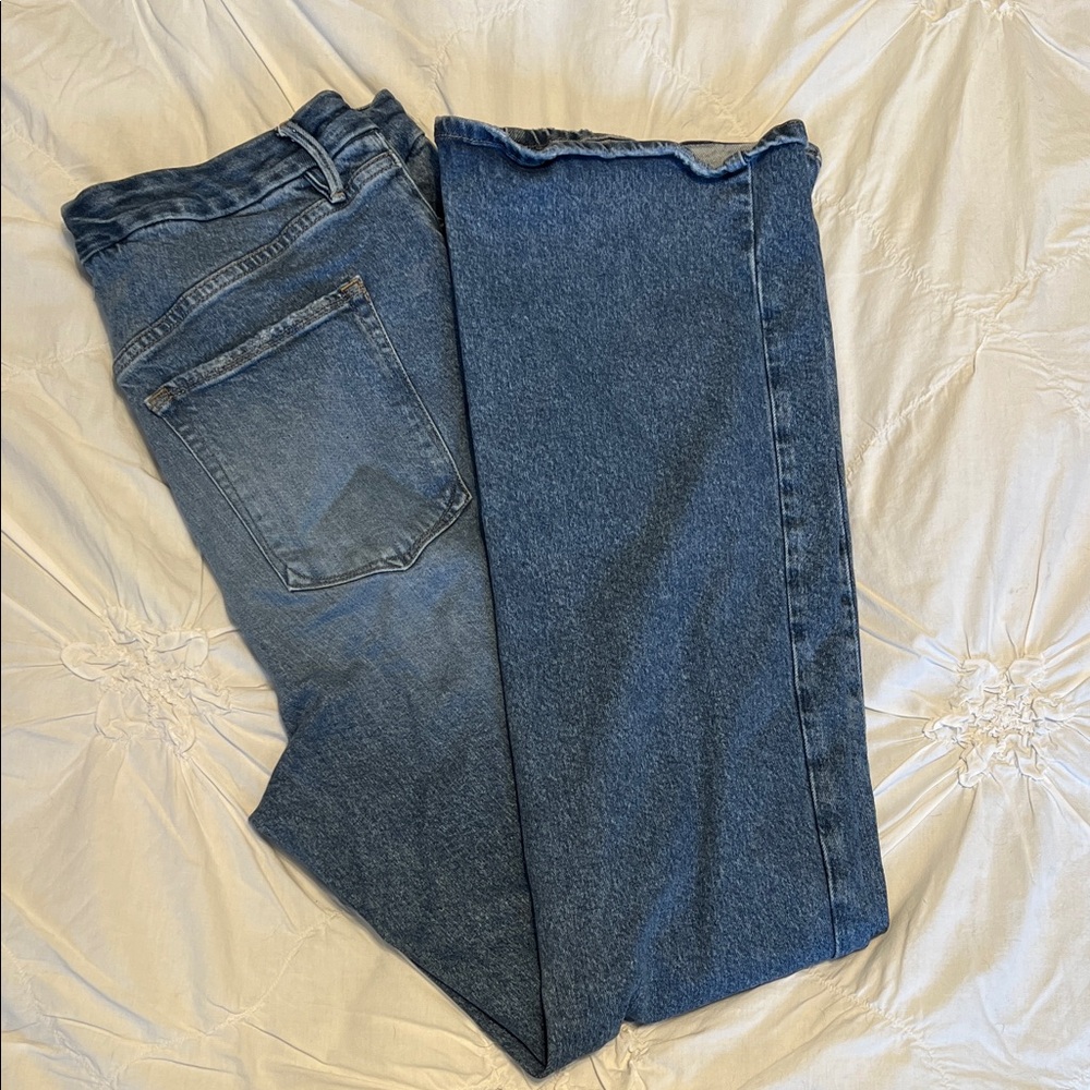 Good American Soft-Tech Good Classic Boot cut jeans